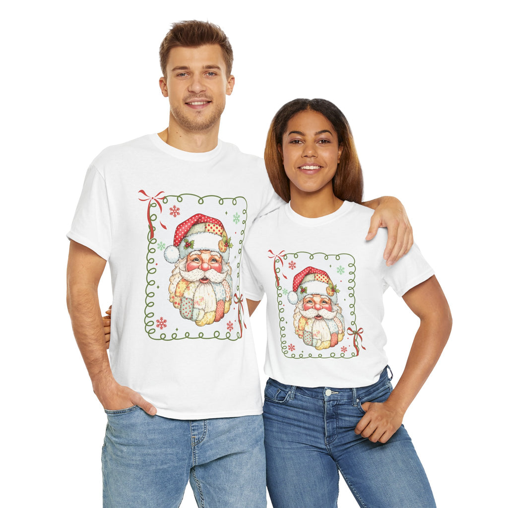 Santa Vintage Unisex Cotton Tee