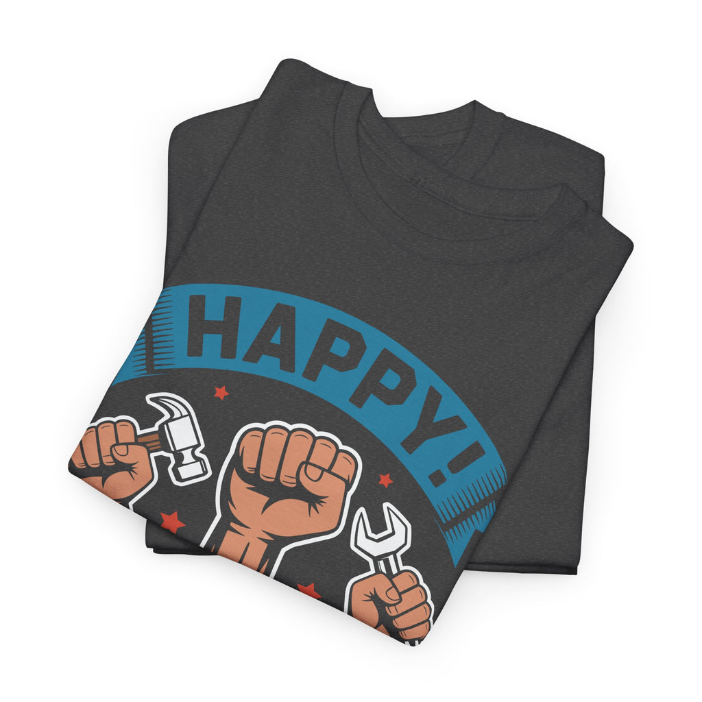 Happy US Labour Day Unisex Heavy Cotton T-Shirt