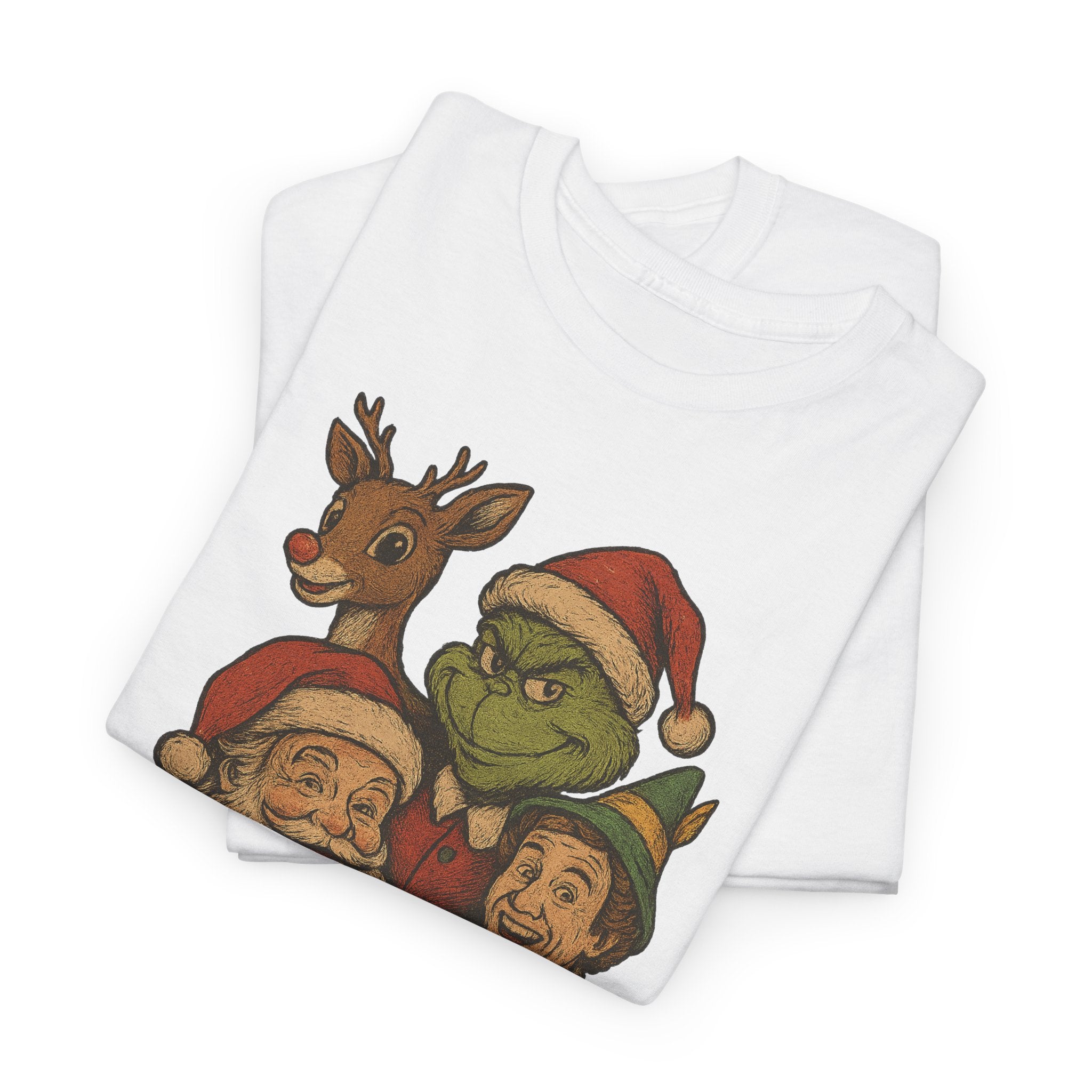 Christmas Icon Vintage Unisex Cotton Tee