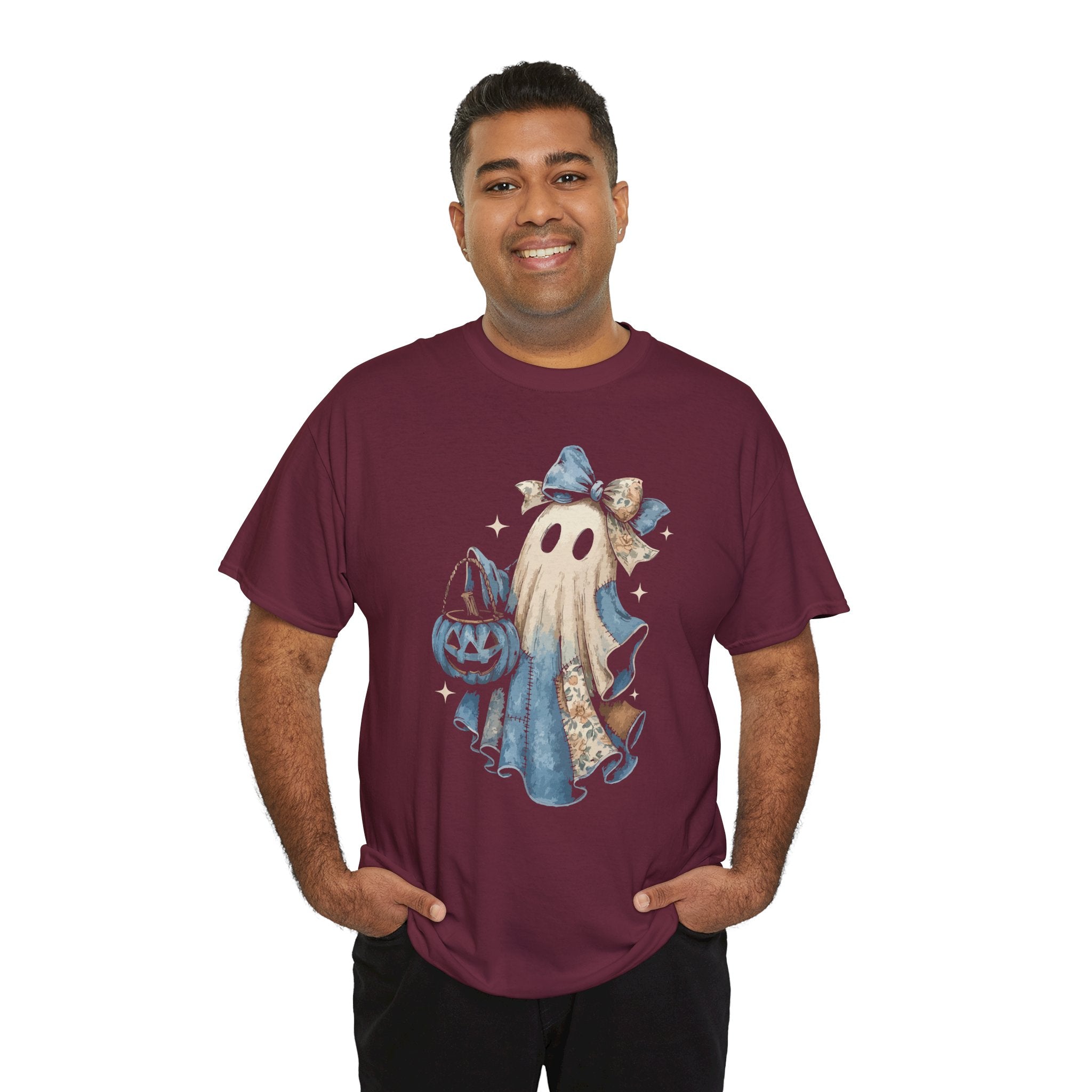 Ghost Halloween Unisex Cotton Tee