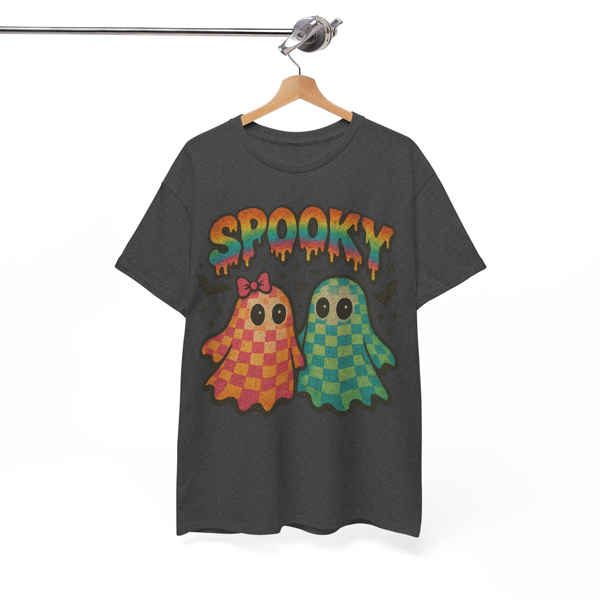 Spooky Pastel Ghosts Unisex Cotton Tee