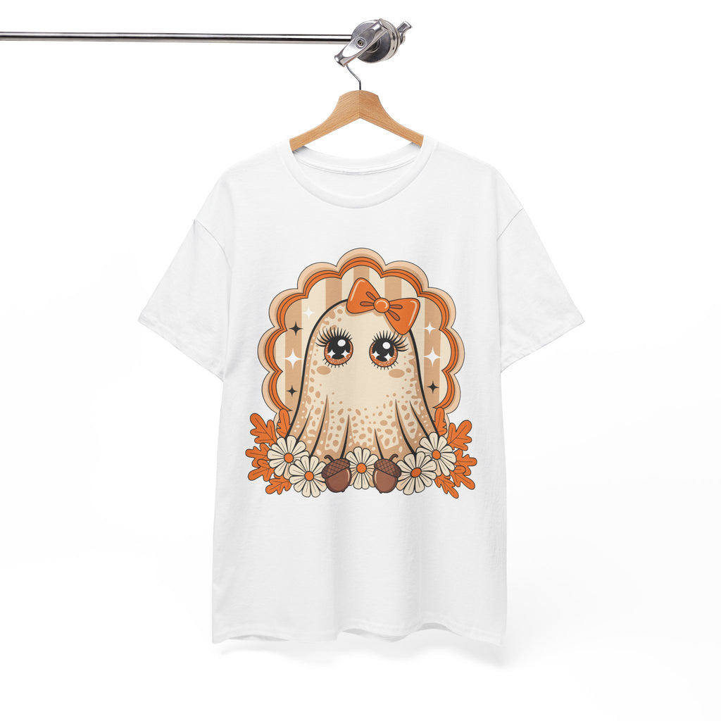 Ghost and Daisies Unisex Cotten Tee