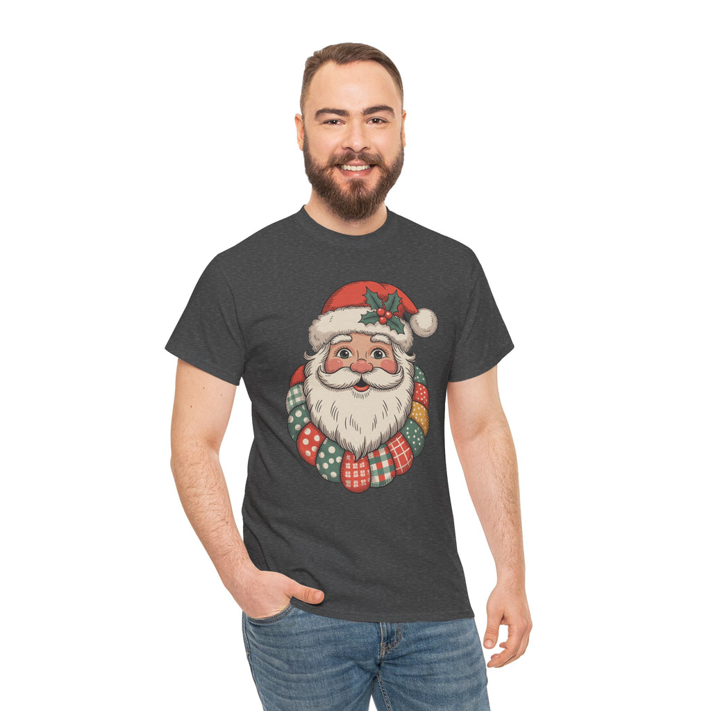 Vintage Santa Unisex Cotton Tee