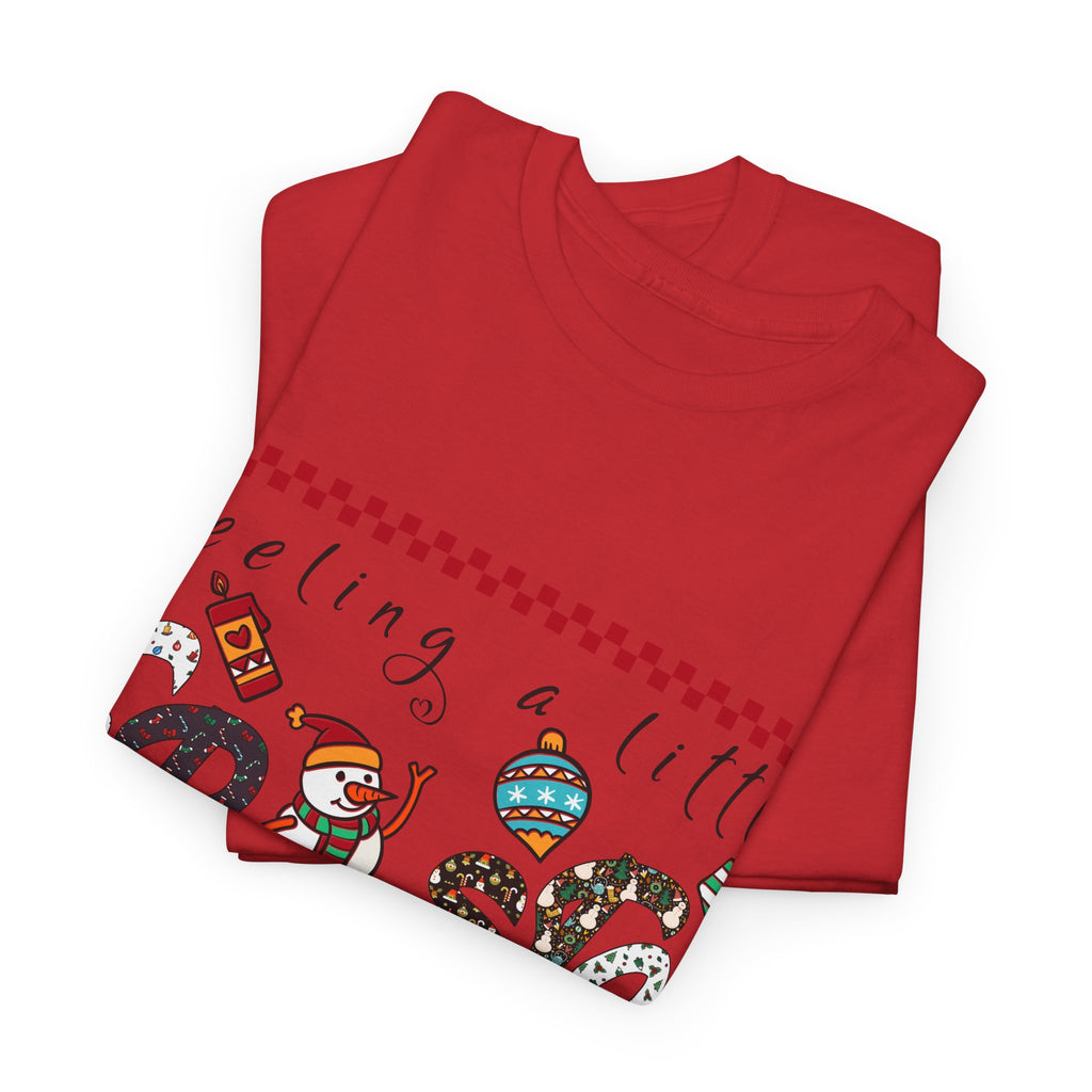 Christmas Frosty Unisex Cotton Tee