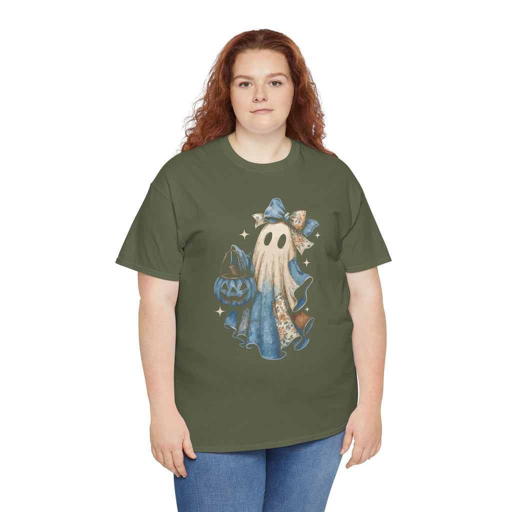 Ghost Halloween Unisex Cotton Tee