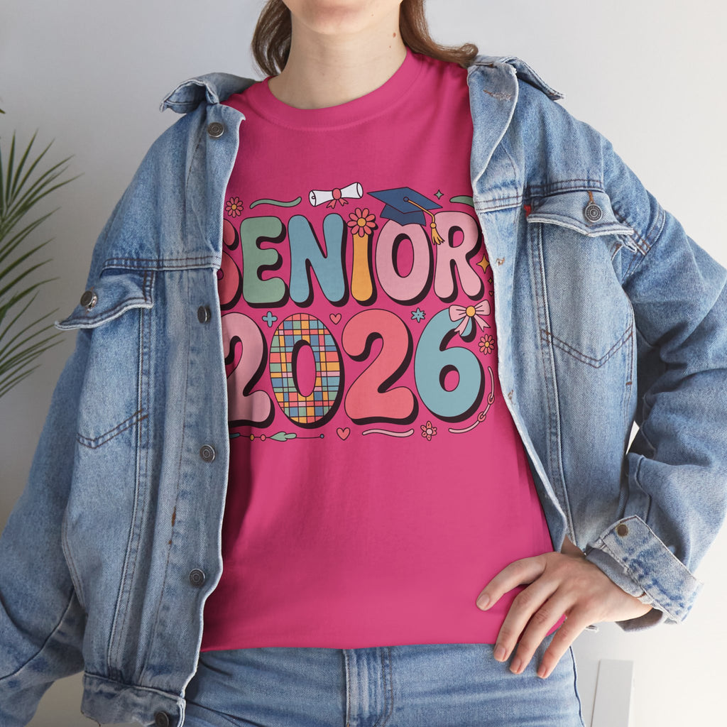 Senior Class of 2026 Unisex Cotton Tee