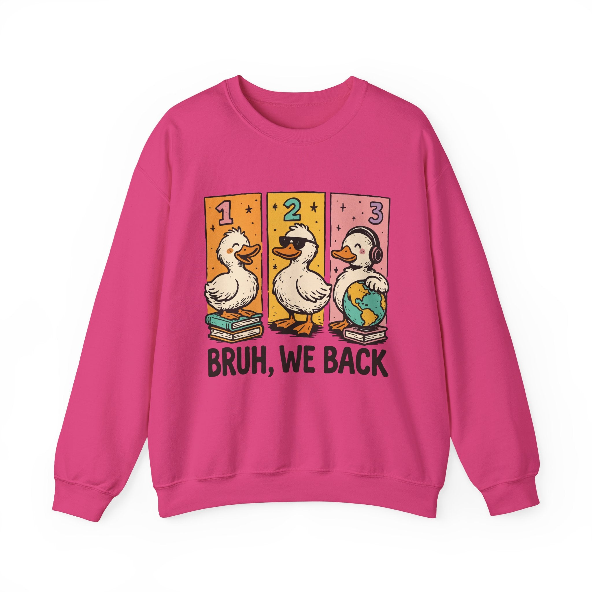 Funny Unisex Duck Graphic Sweatshirt