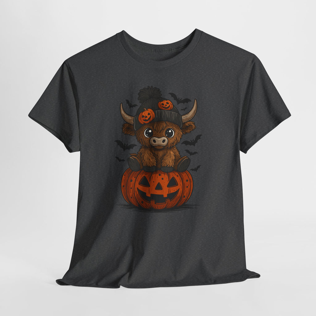 Halloween Cow Unisex Cotton Tshirt