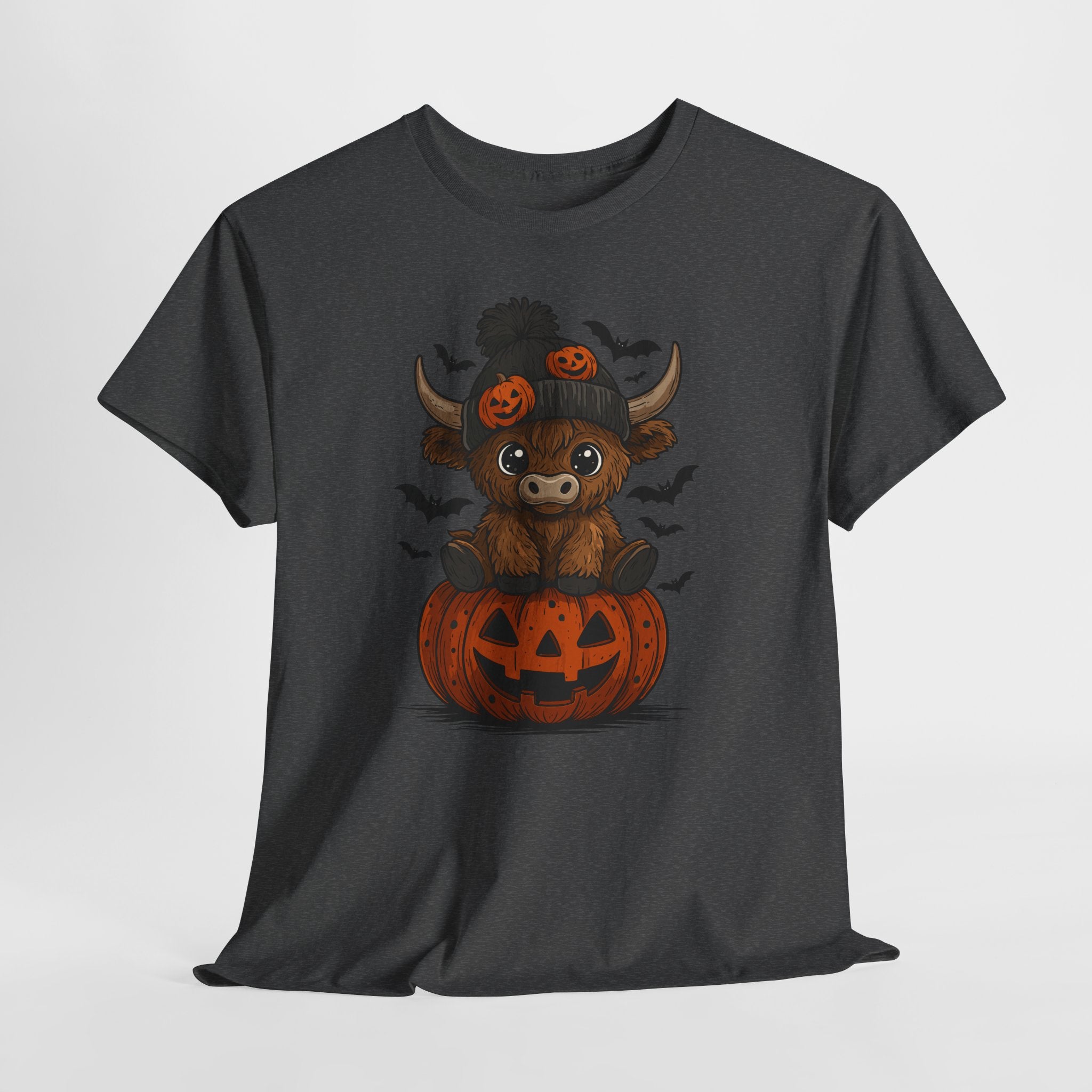 Halloween Cow Unisex Cotton Tshirt