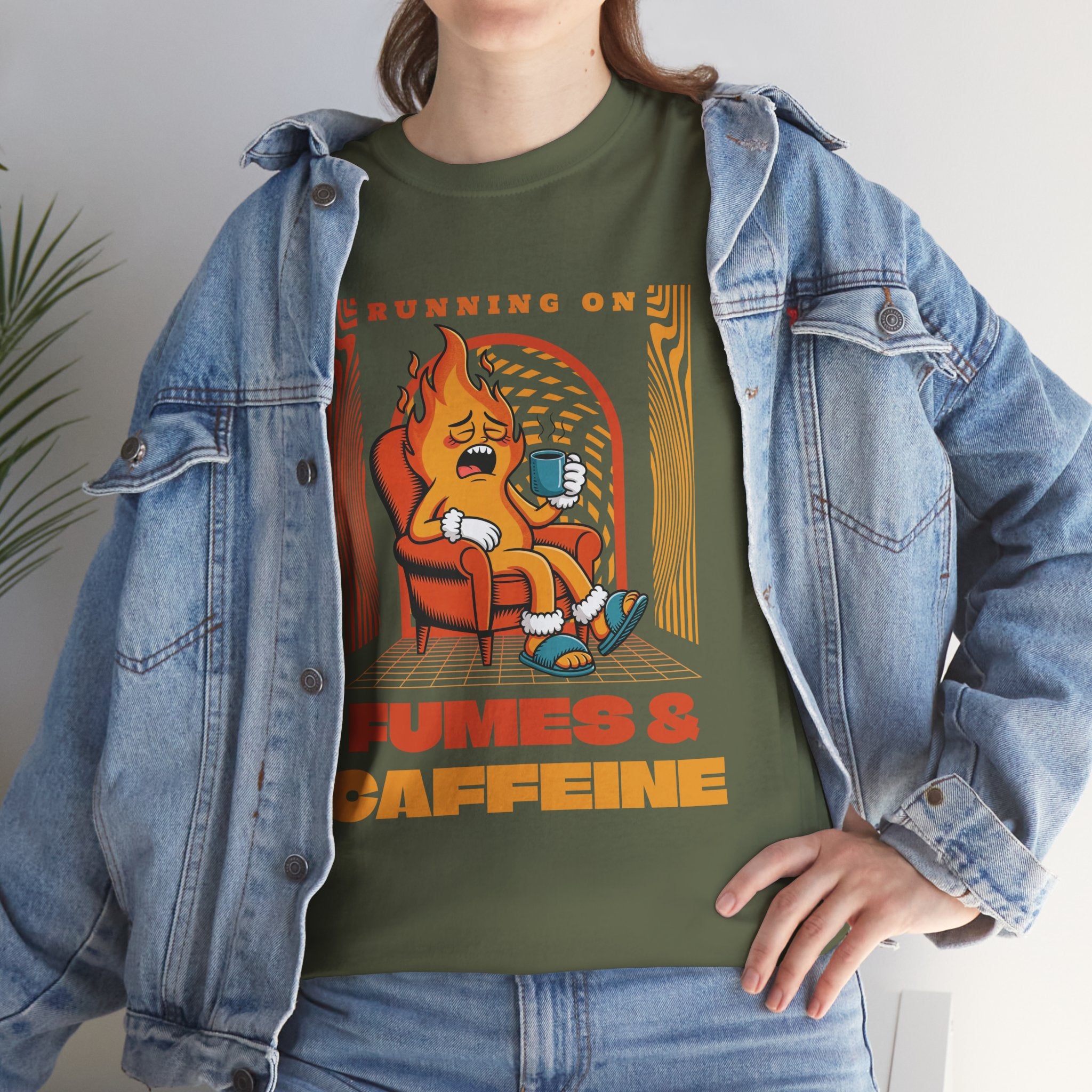 Running on Fumes and Caffeine Tee