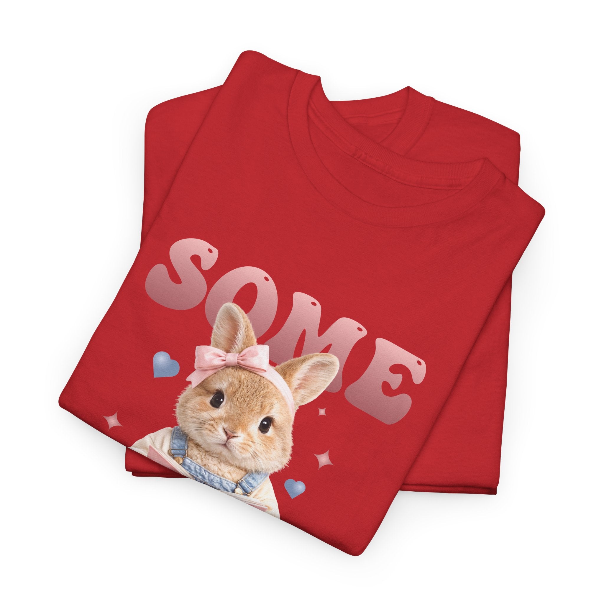 Some Bunny Loves Jesus Bunny Bible Unisex Cotton Tee