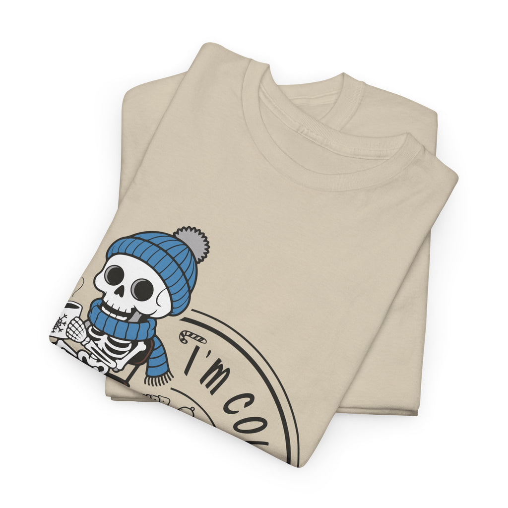 Cozy Skeleton Unisex Cotton Tee