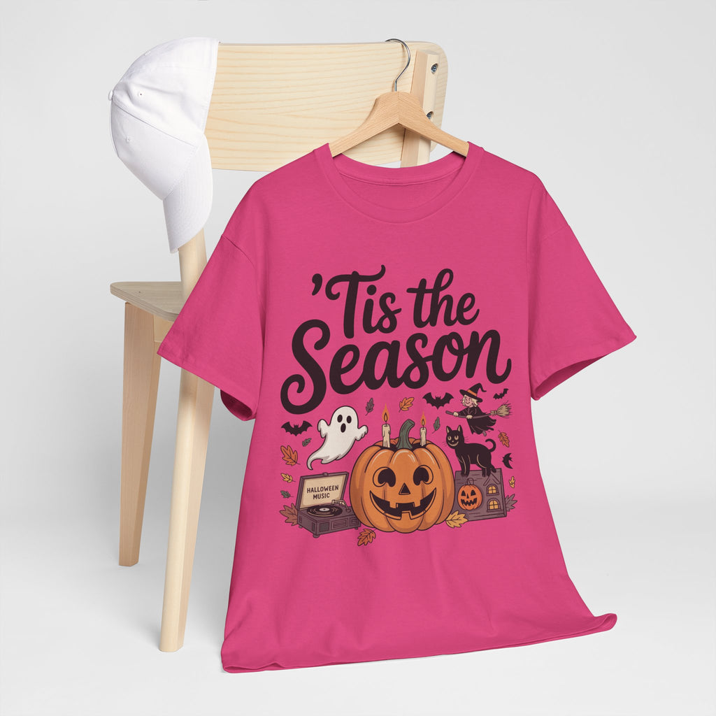 Holiday Season Unisex Cotton T-Shirt - Tis the Season Design
