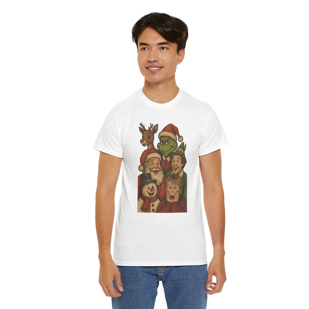 Christmas Icon Vintage Unisex Cotton Tee