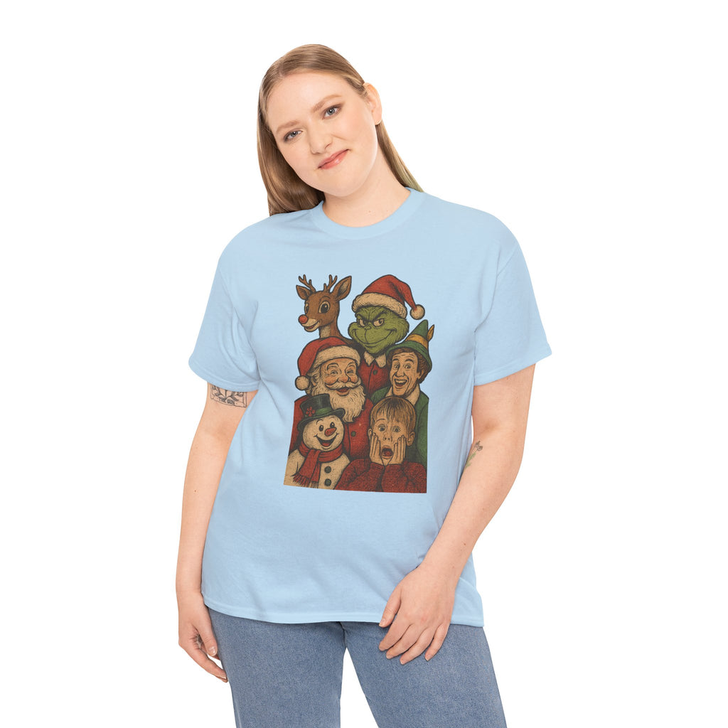 Christmas Icon Vintage Unisex Cotton Tee