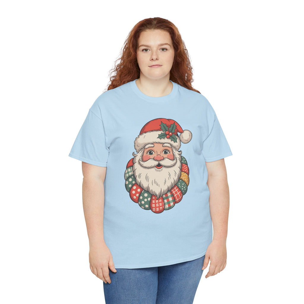Vintage Santa Unisex Cotton Tee