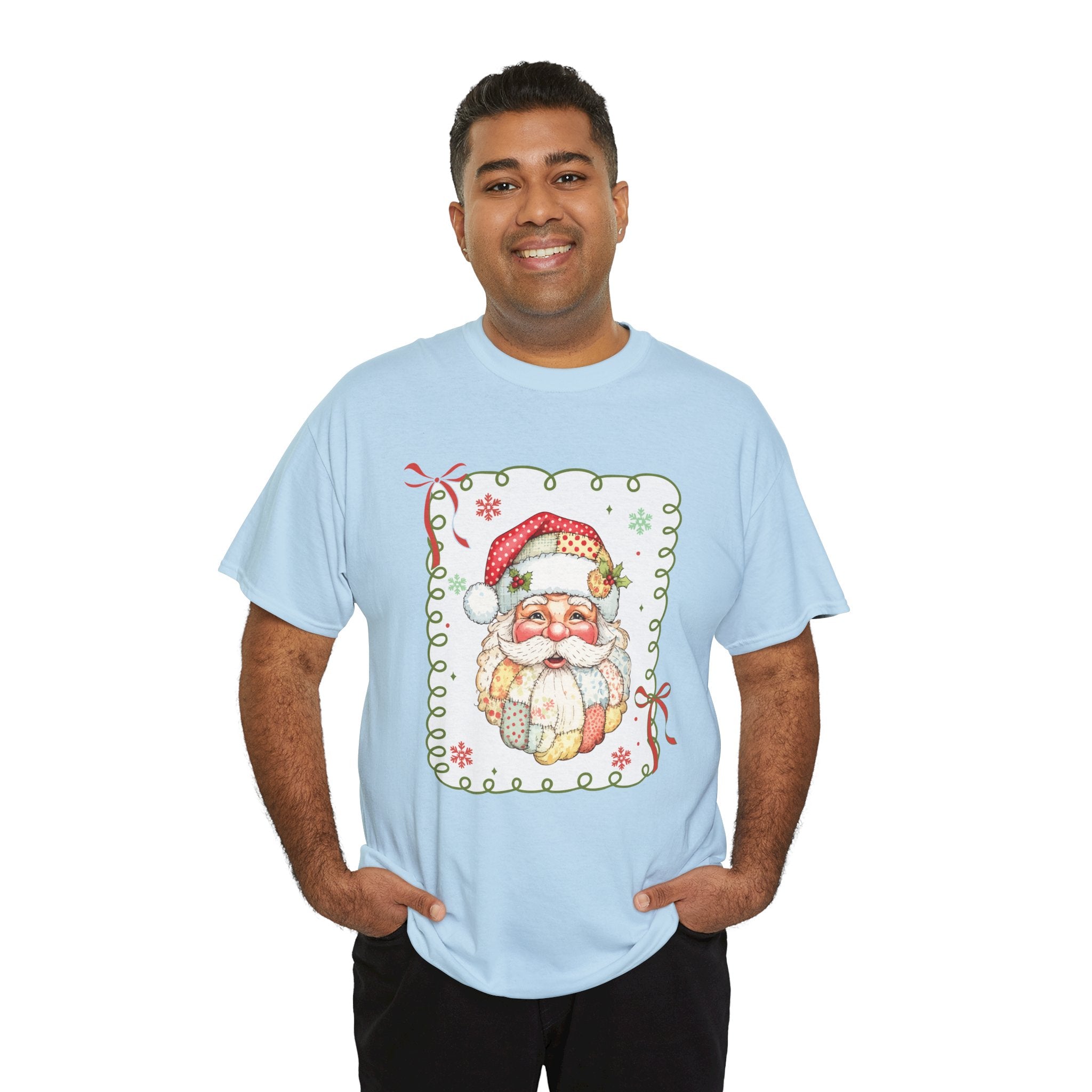 Santa Vintage Unisex Cotton Tee