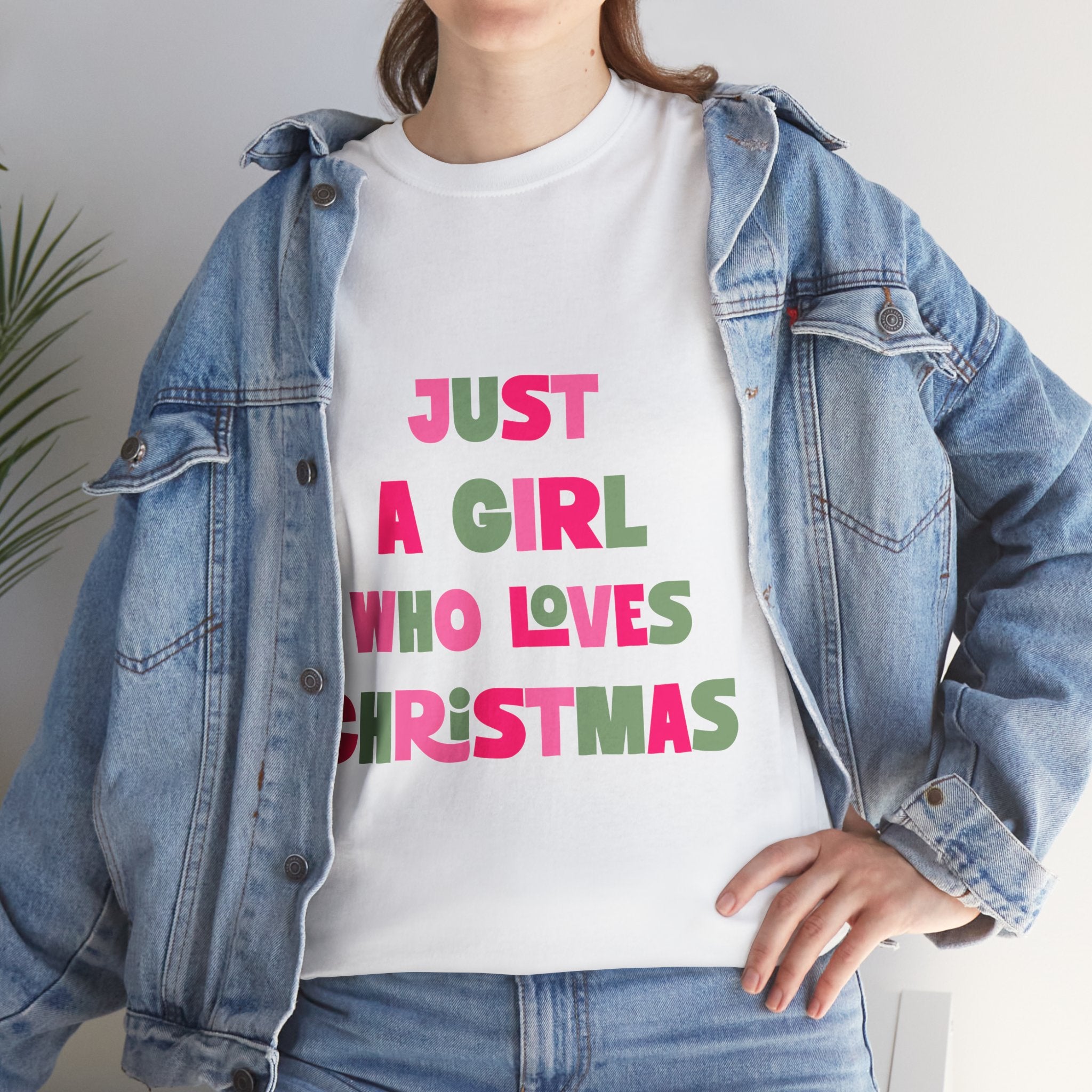 Christmas Text Unisex Cotton Tee