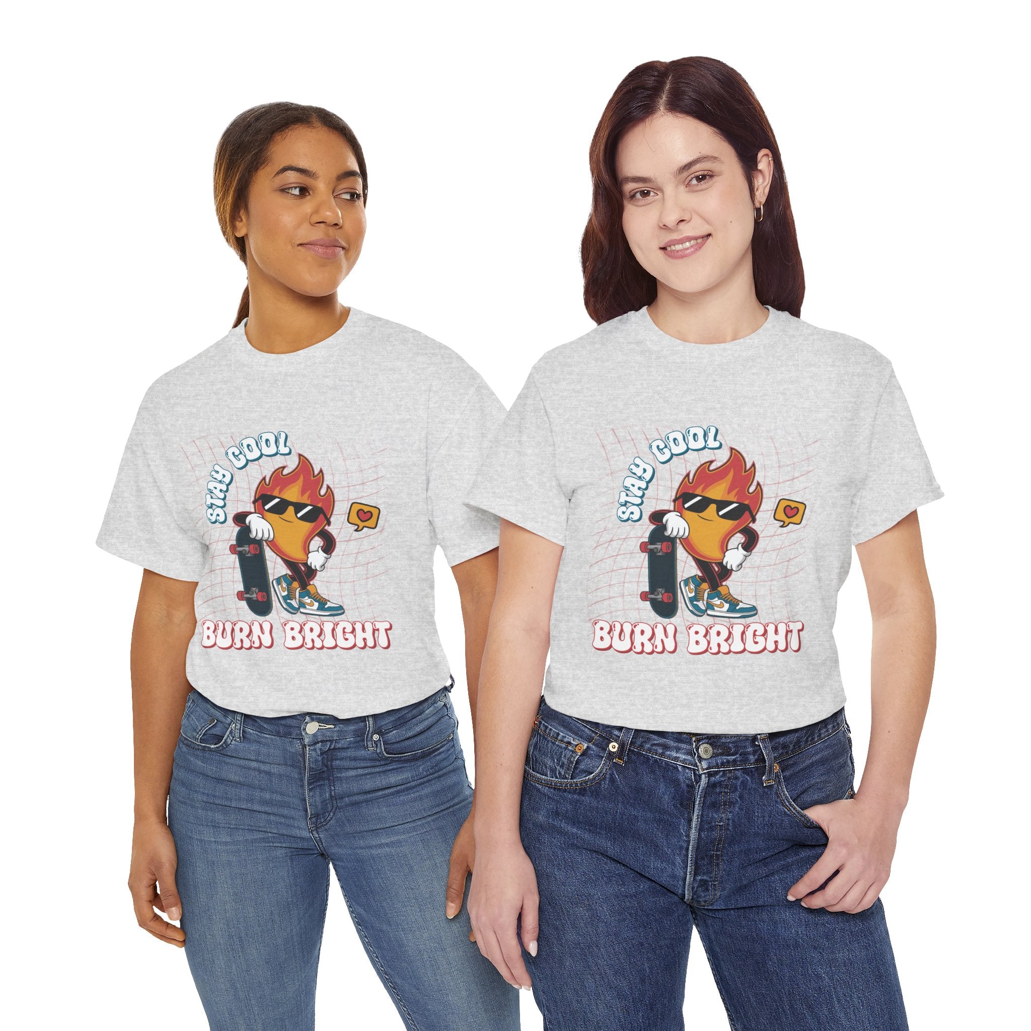 Stay Cool Burn Bright Unisex Tee