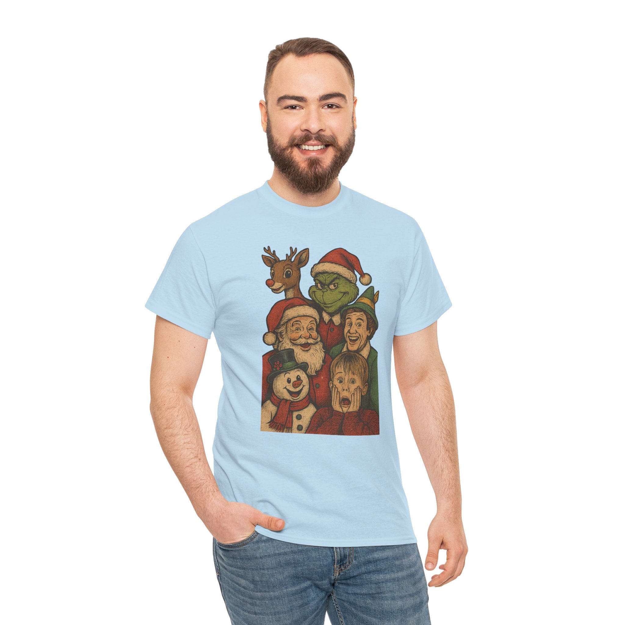 Christmas Icon Vintage Unisex Cotton Tee