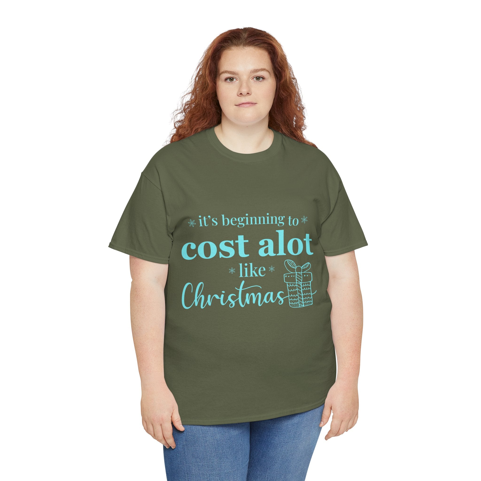 Christmas Humor  Unisex Cotton Tshirt