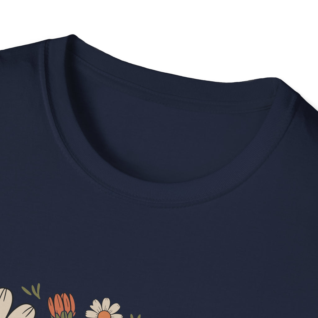 Spooky Floral Pumpkin T-Shirt