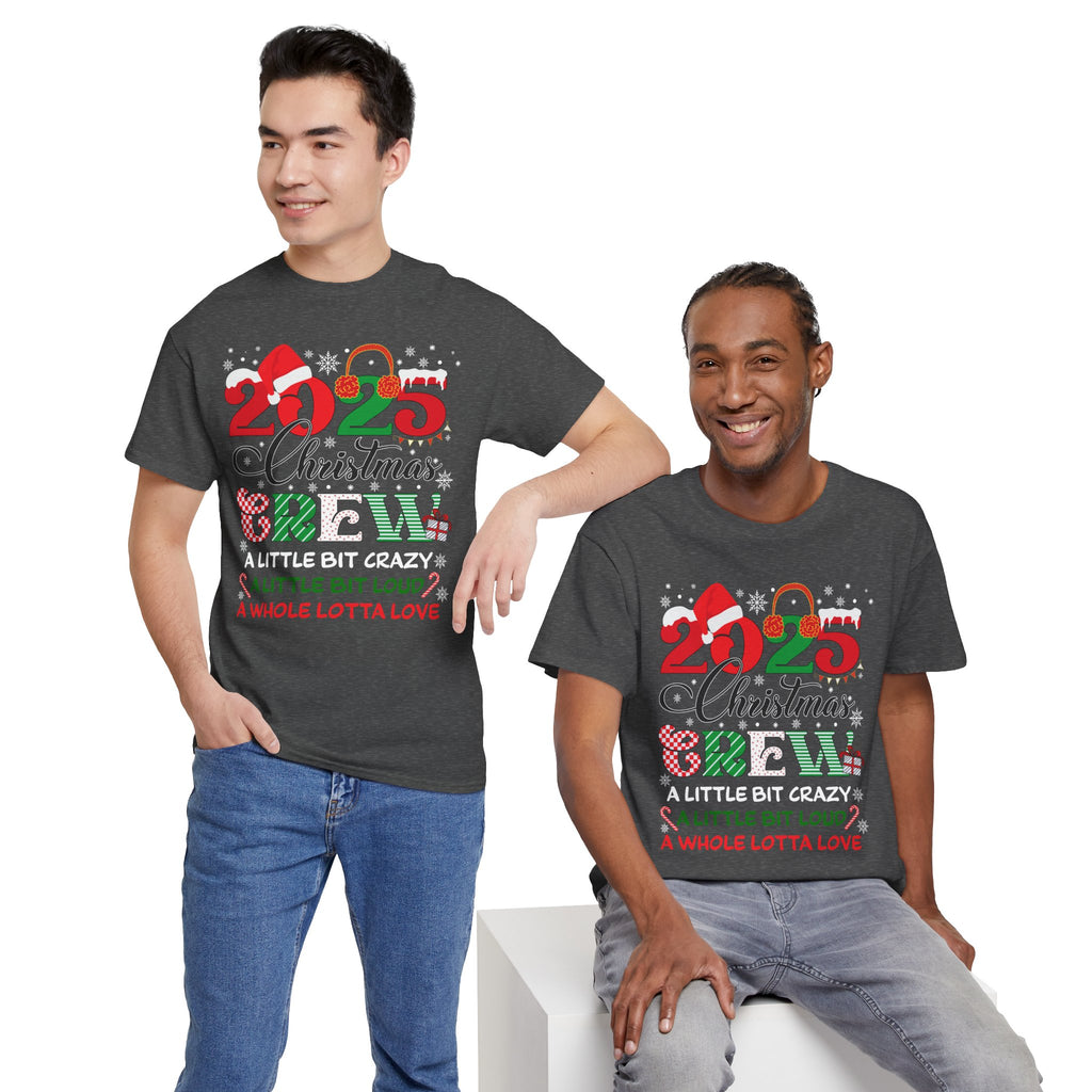 Christmas Crew 2025 Unisex Cotton Tee