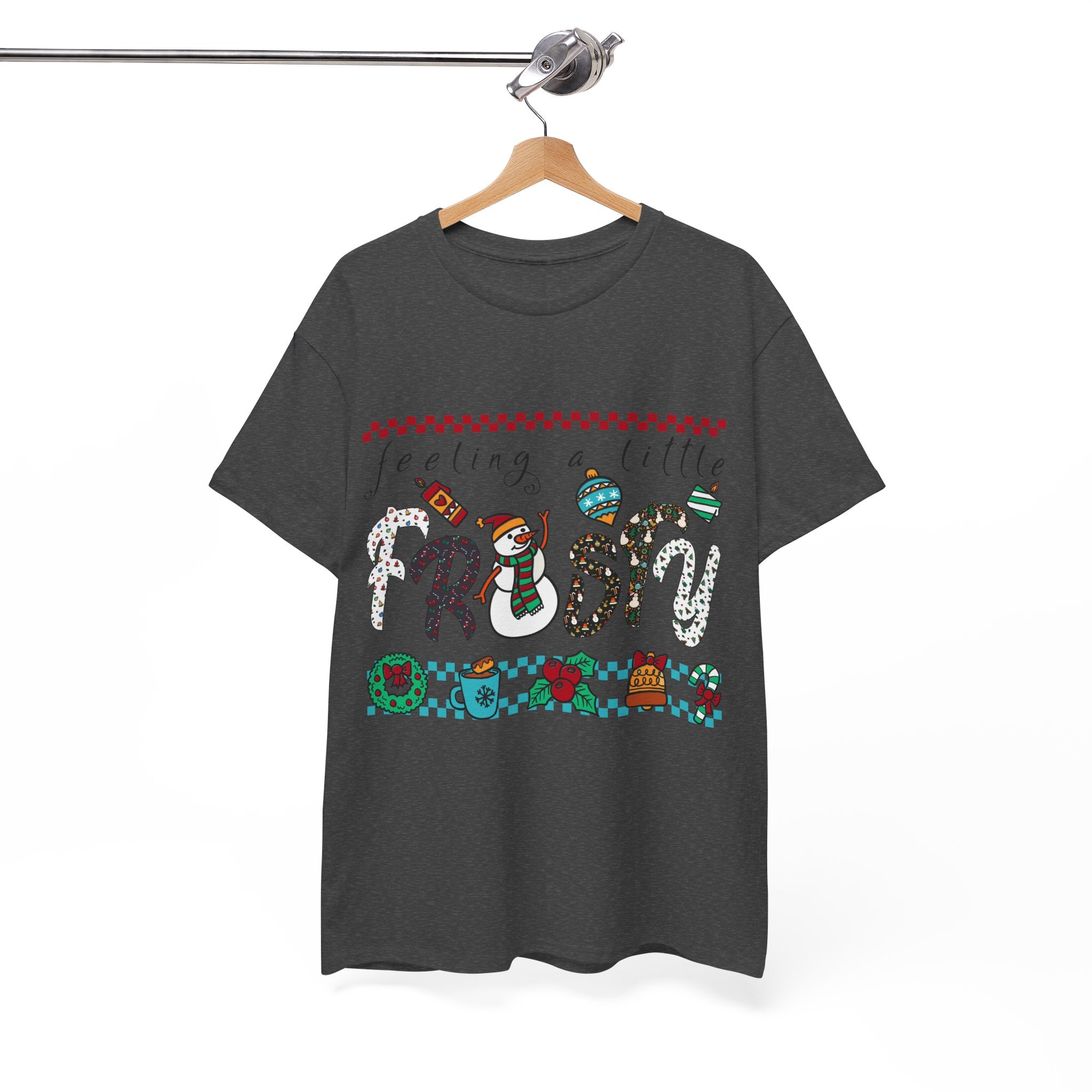 Christmas Frosty Unisex Cotton Tee