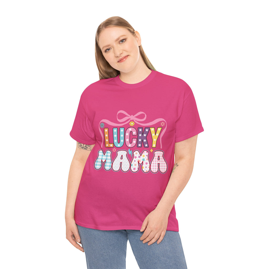 Lucky Mama Unisex Cotton Tee