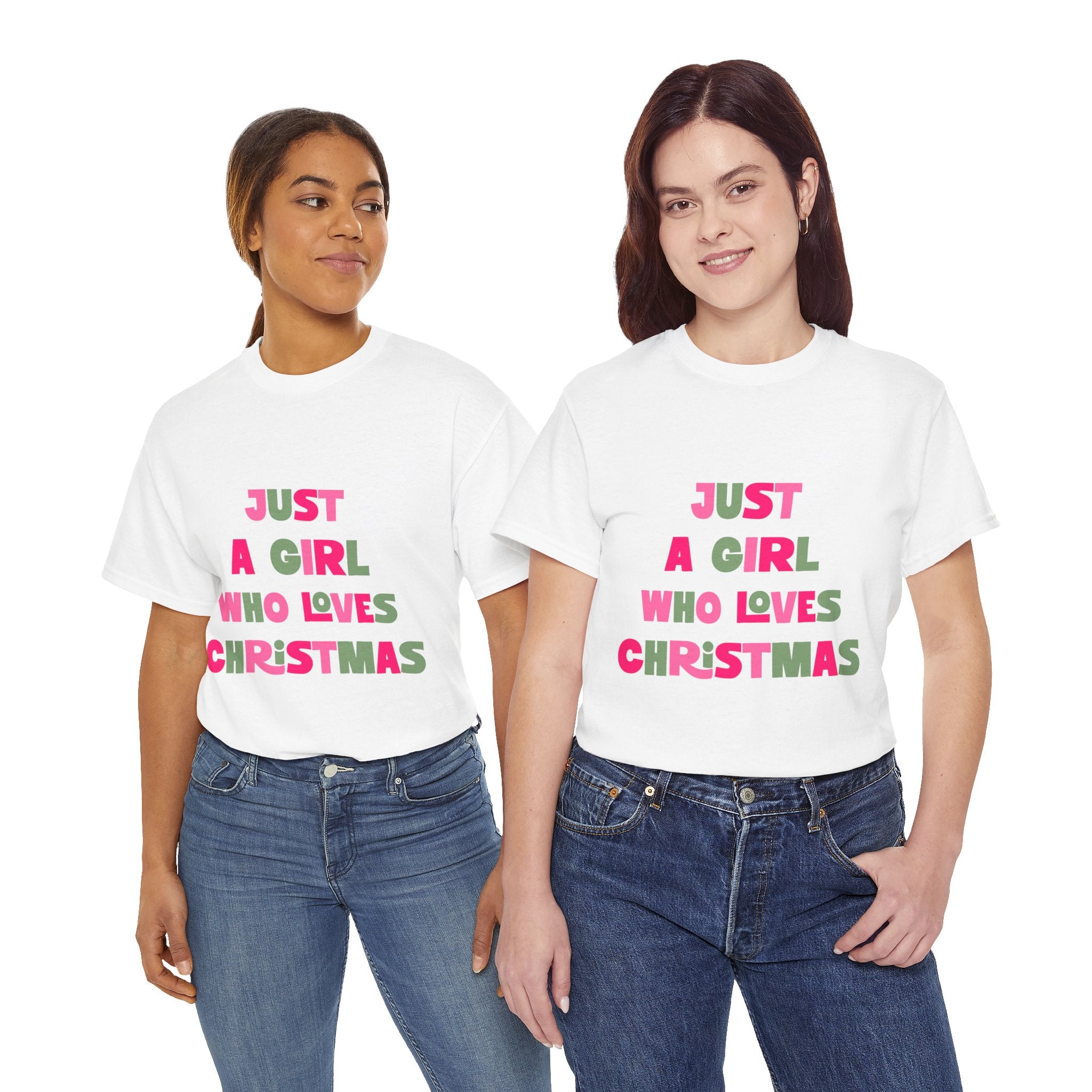 Christmas Text Unisex Cotton Tee
