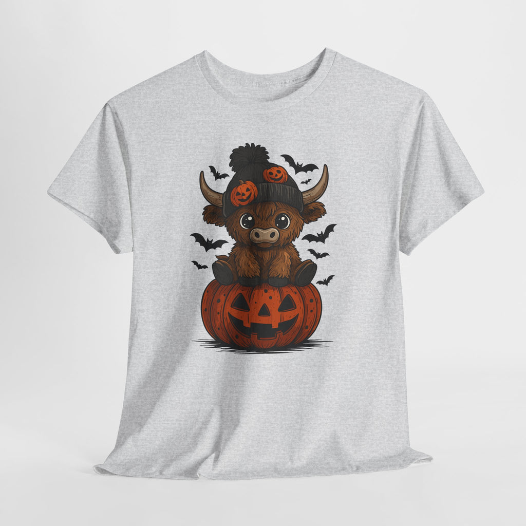Halloween Cow Unisex Cotton Tshirt