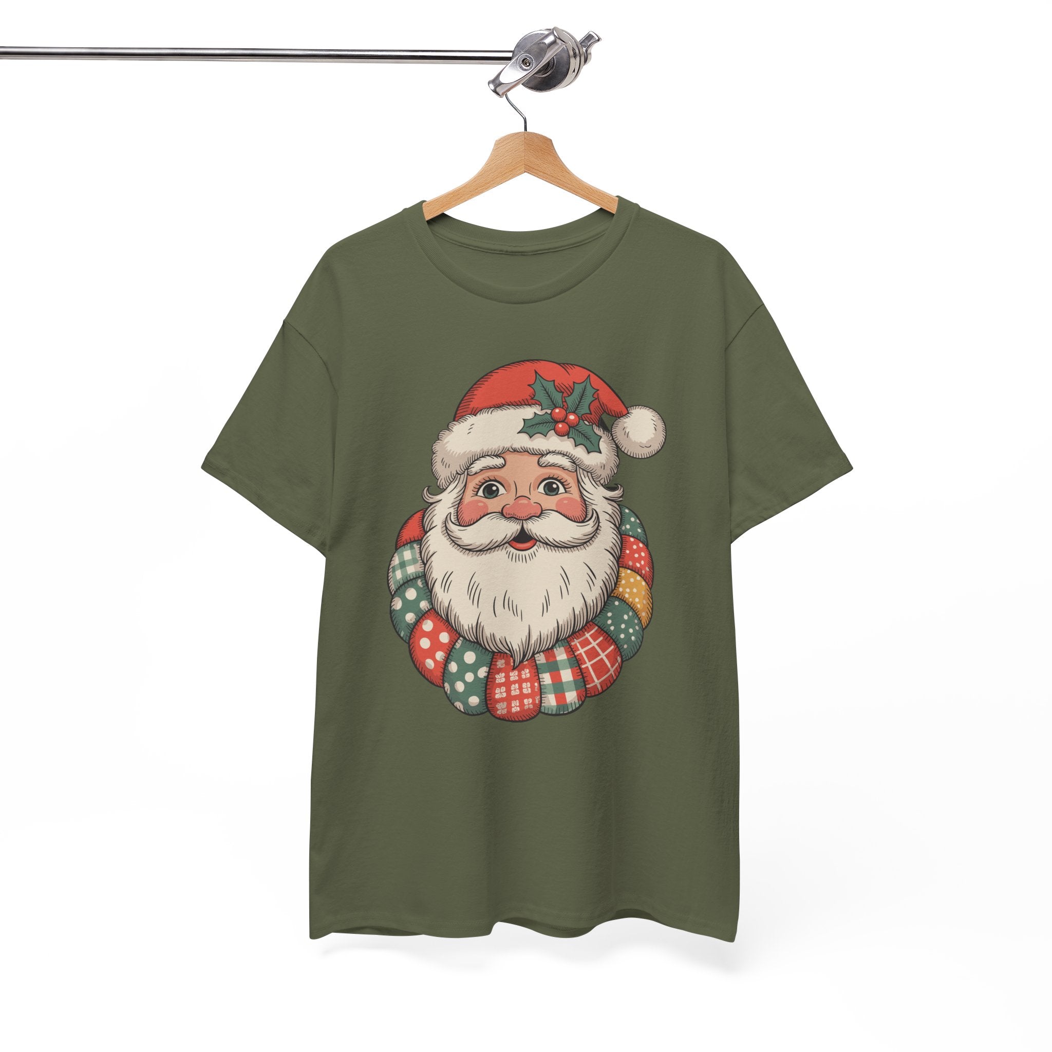 Vintage Santa Unisex Cotton Tee