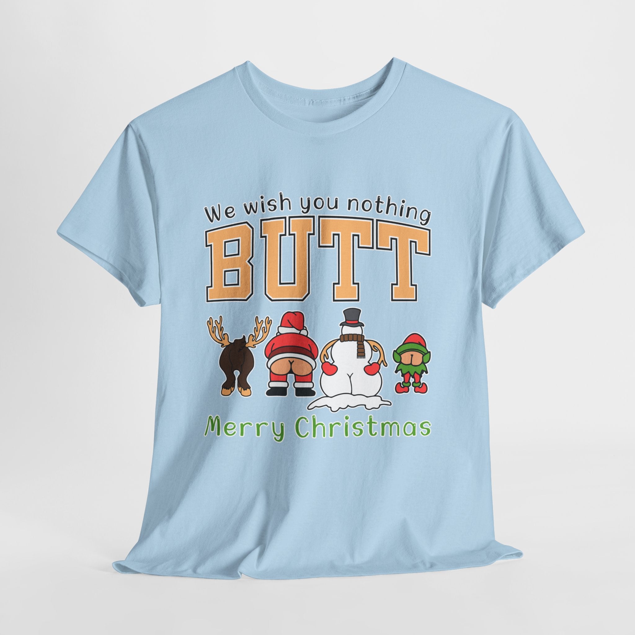 Christmas Butts Unisex Cotton Tee