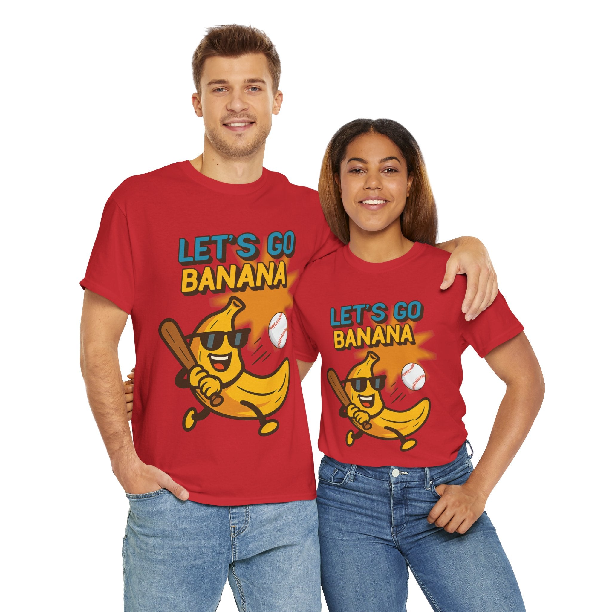 Baseball Banana Unisex Tee