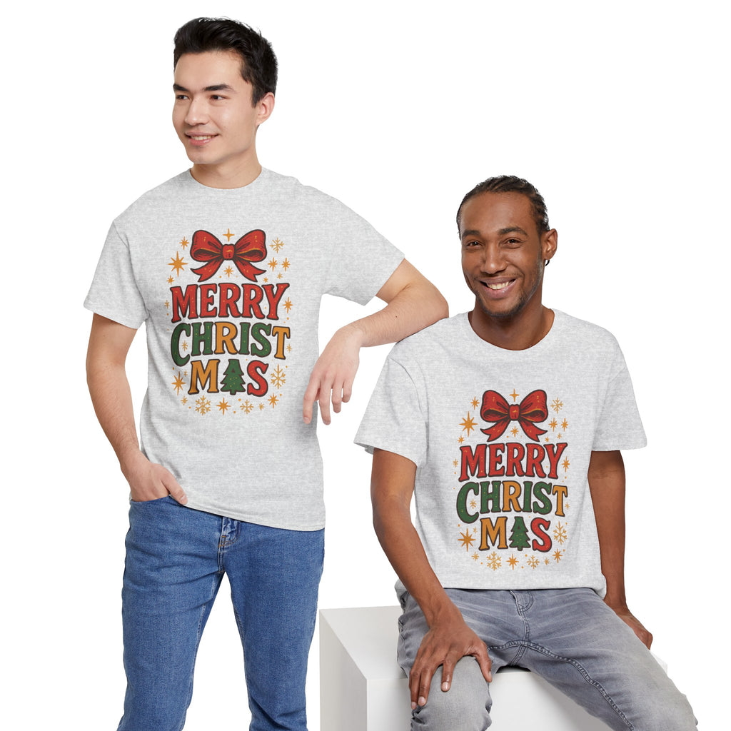 Merry Christmas Unisex Cotton Tee