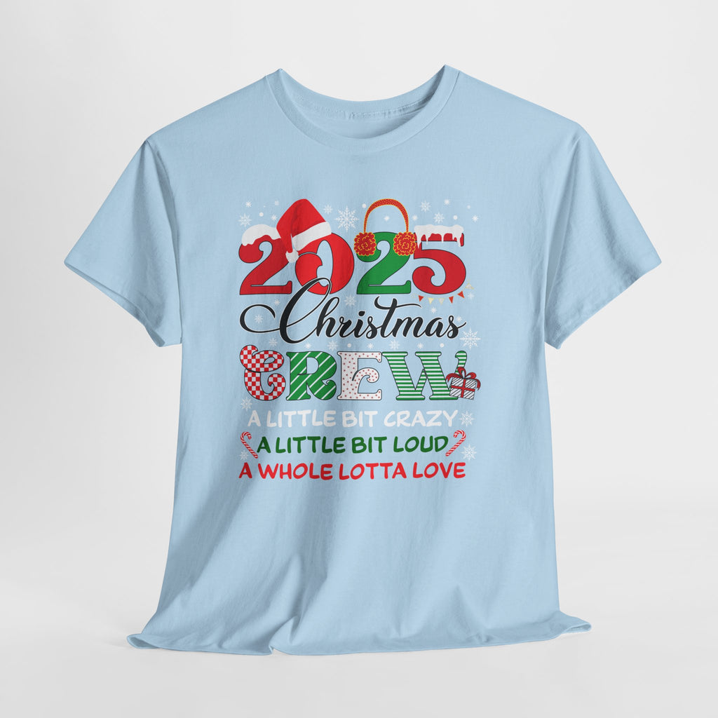 Christmas Crew 2025 Unisex Cotton Tee