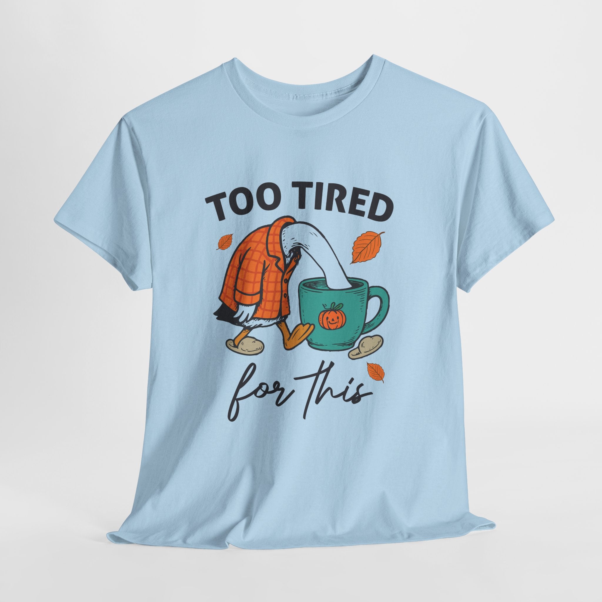 Sleepy Crow Unisex Cotton Tee