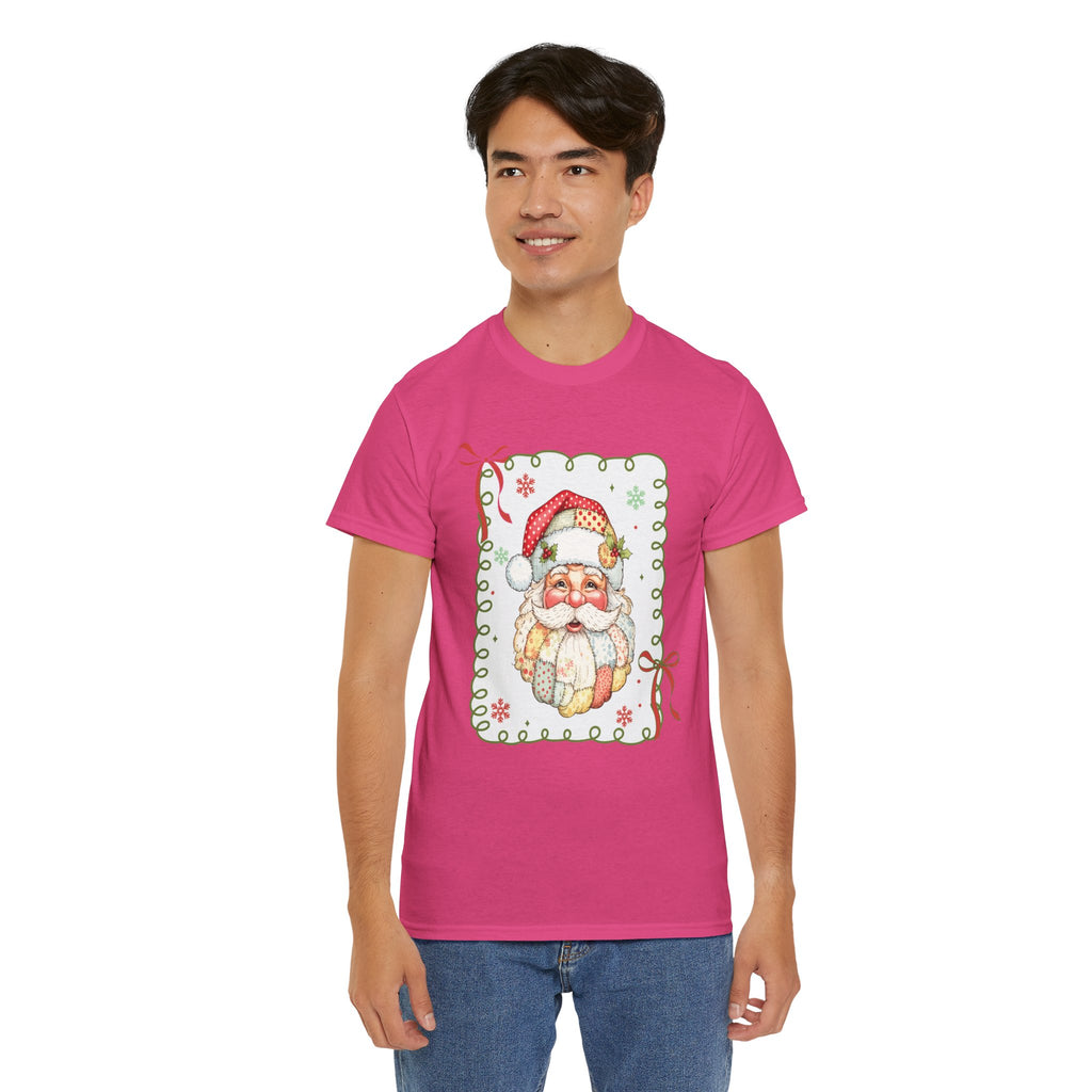 Santa Vintage Unisex Cotton Tee