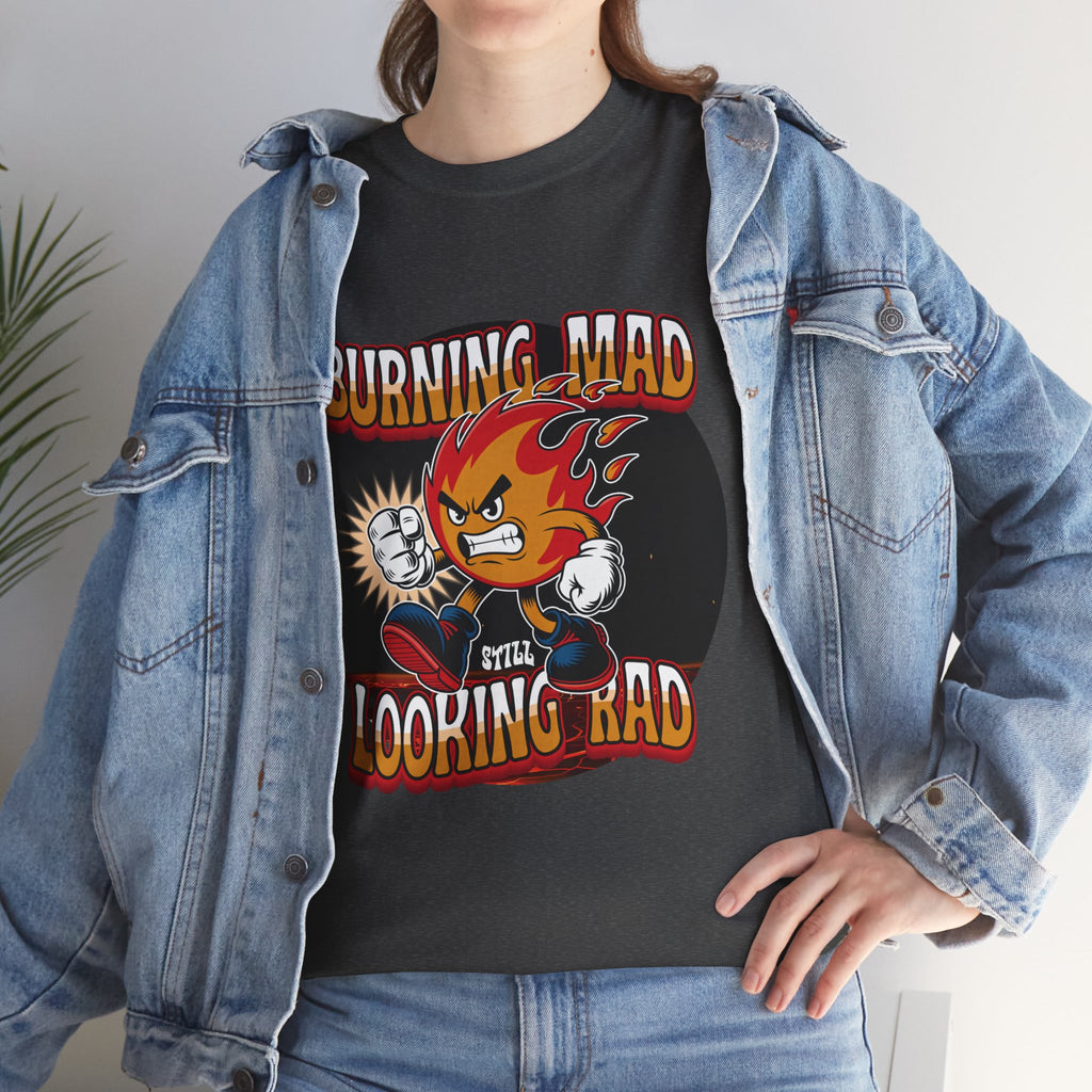 Burning Mad Looking Rad Unisex Tee