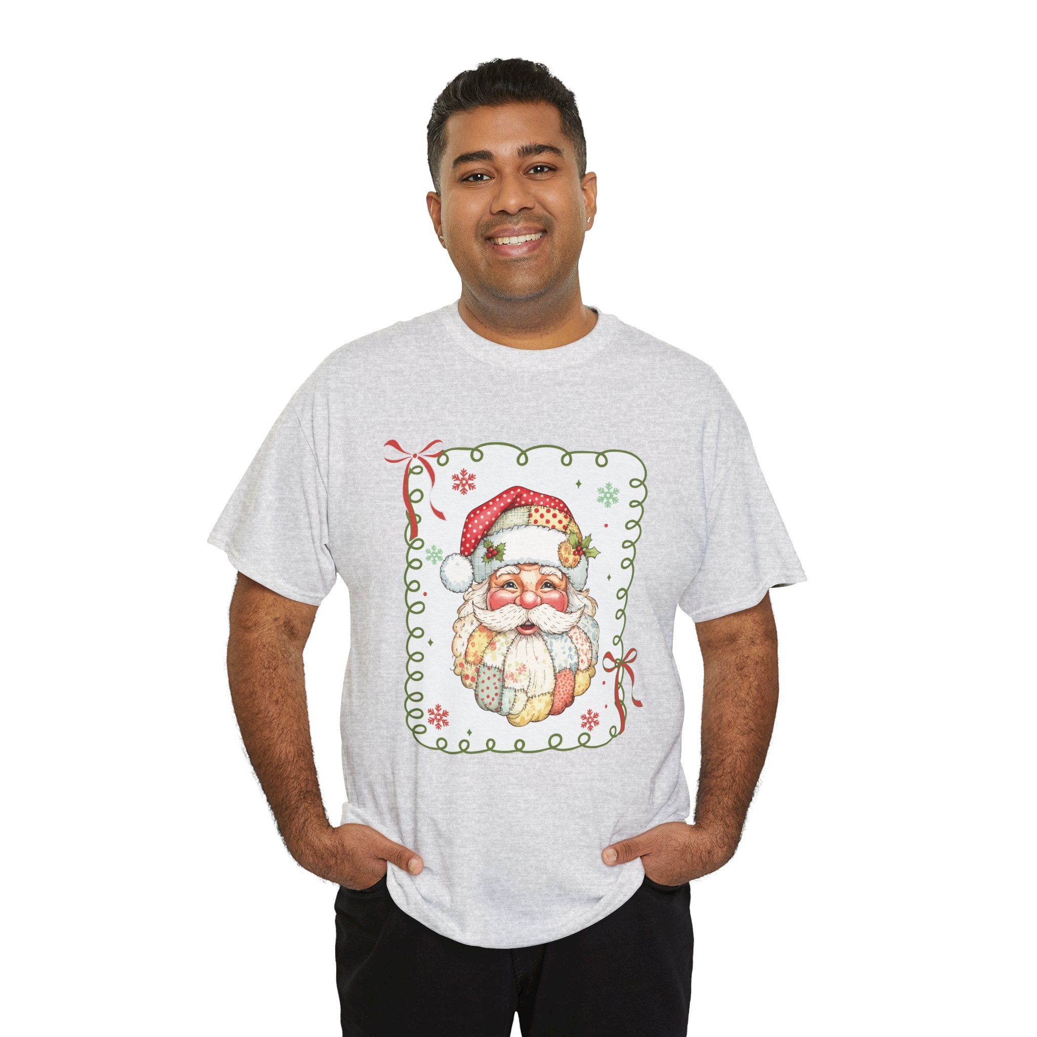 Santa Vintage Unisex Cotton Tee