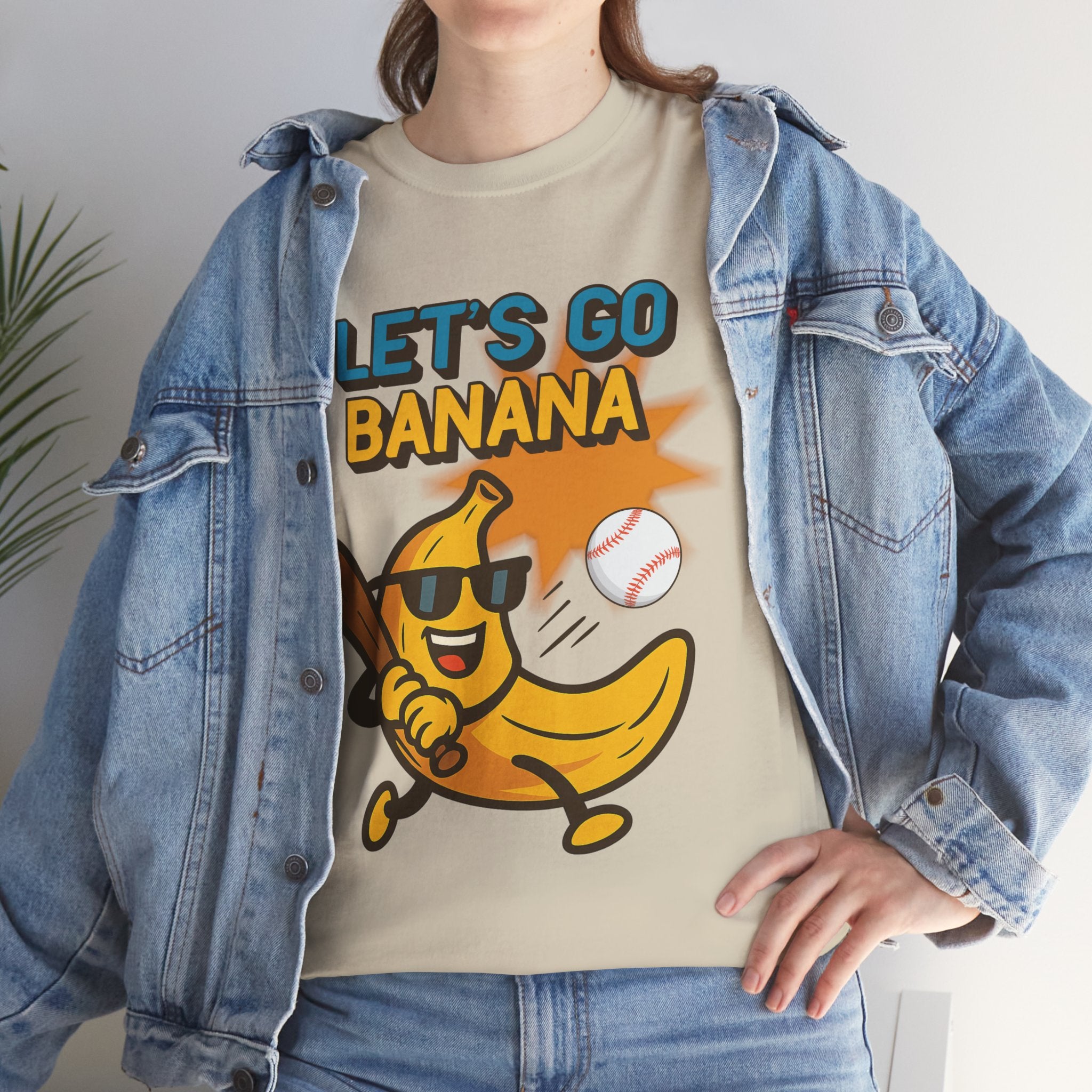 Baseball Banana Unisex Tee