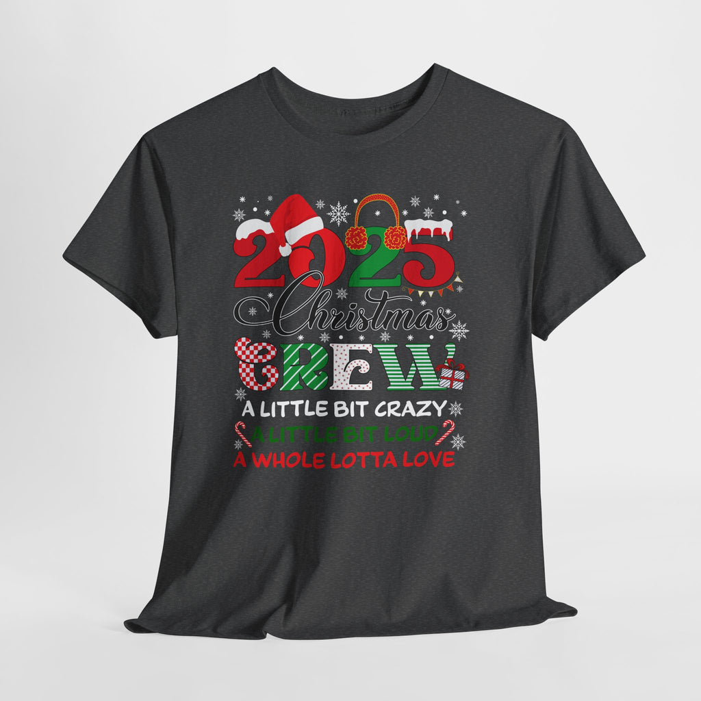 Christmas Crew 2025 Unisex Cotton Tee