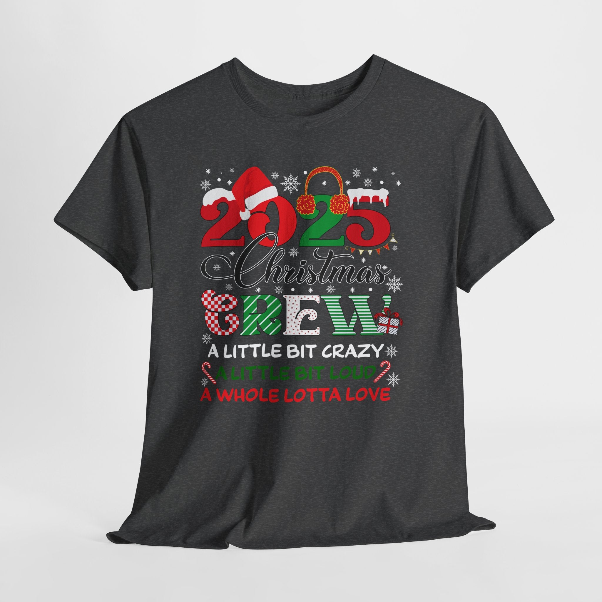 Christmas Crew 2025 Unisex Cotton Tee
