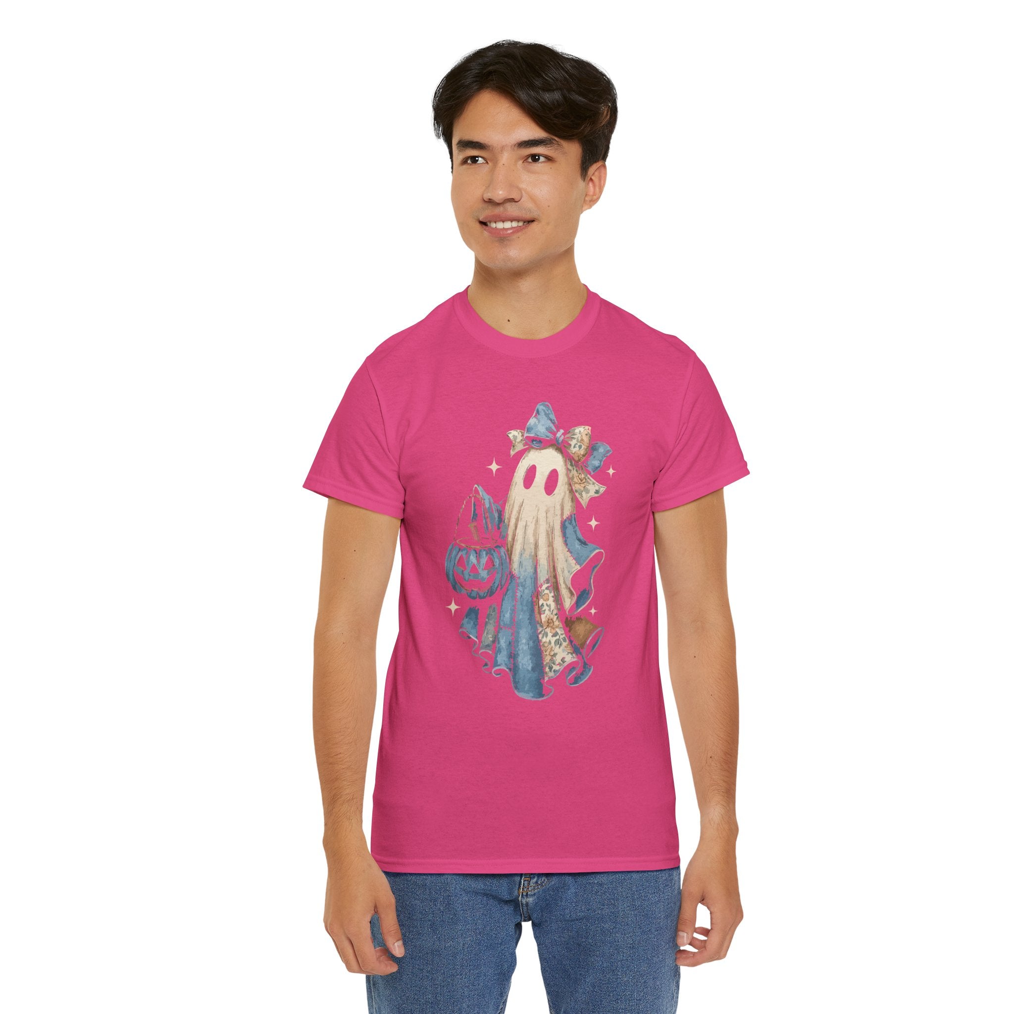 Ghost Halloween Unisex Cotton Tee