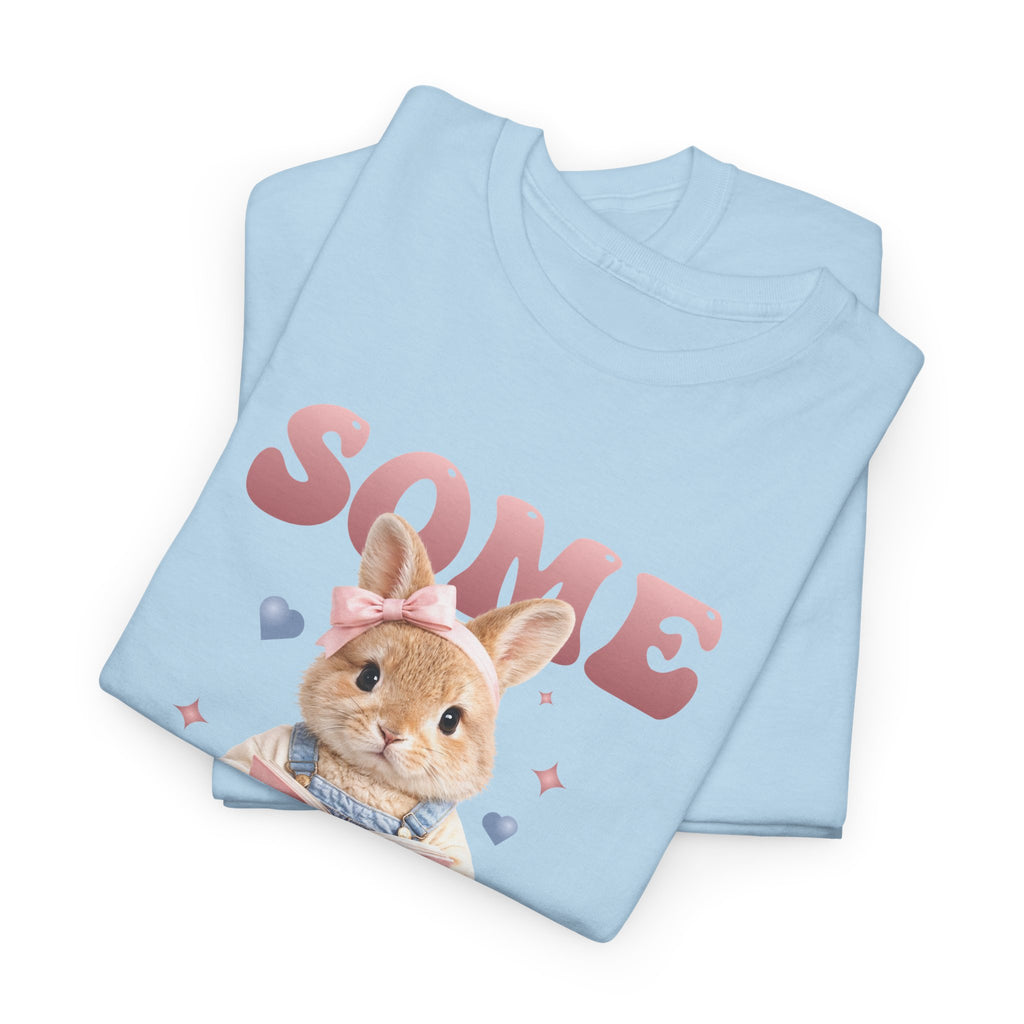 Some Bunny Loves Jesus Bunny Bible Unisex Cotton Tee