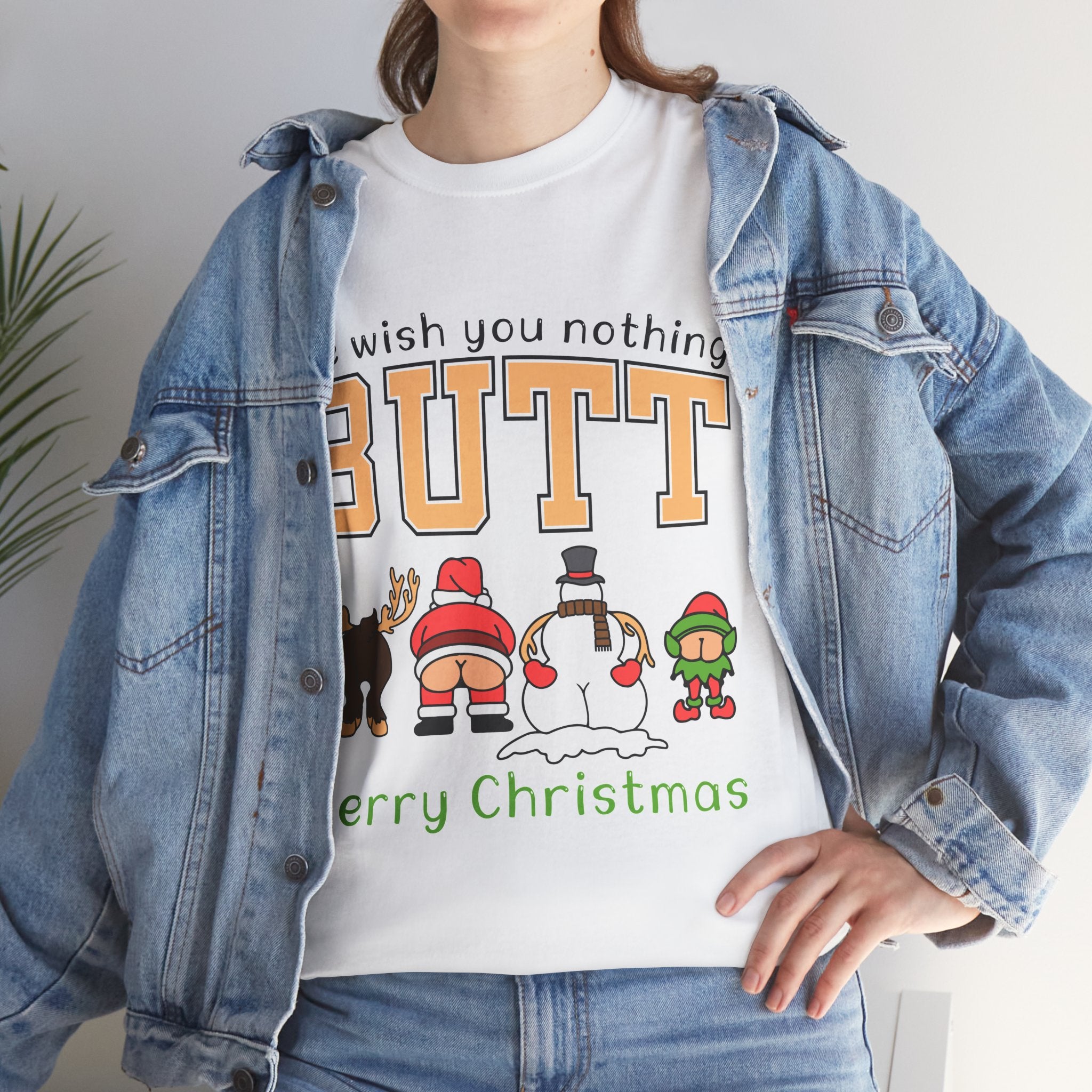 Christmas Butts Unisex Cotton Tee