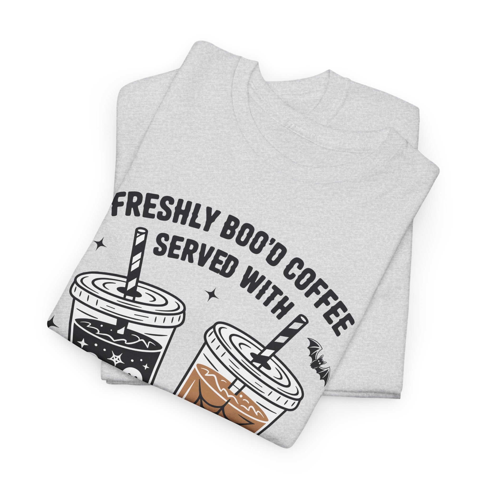 Halloween Iced Coffee Unisex Cotton Tee