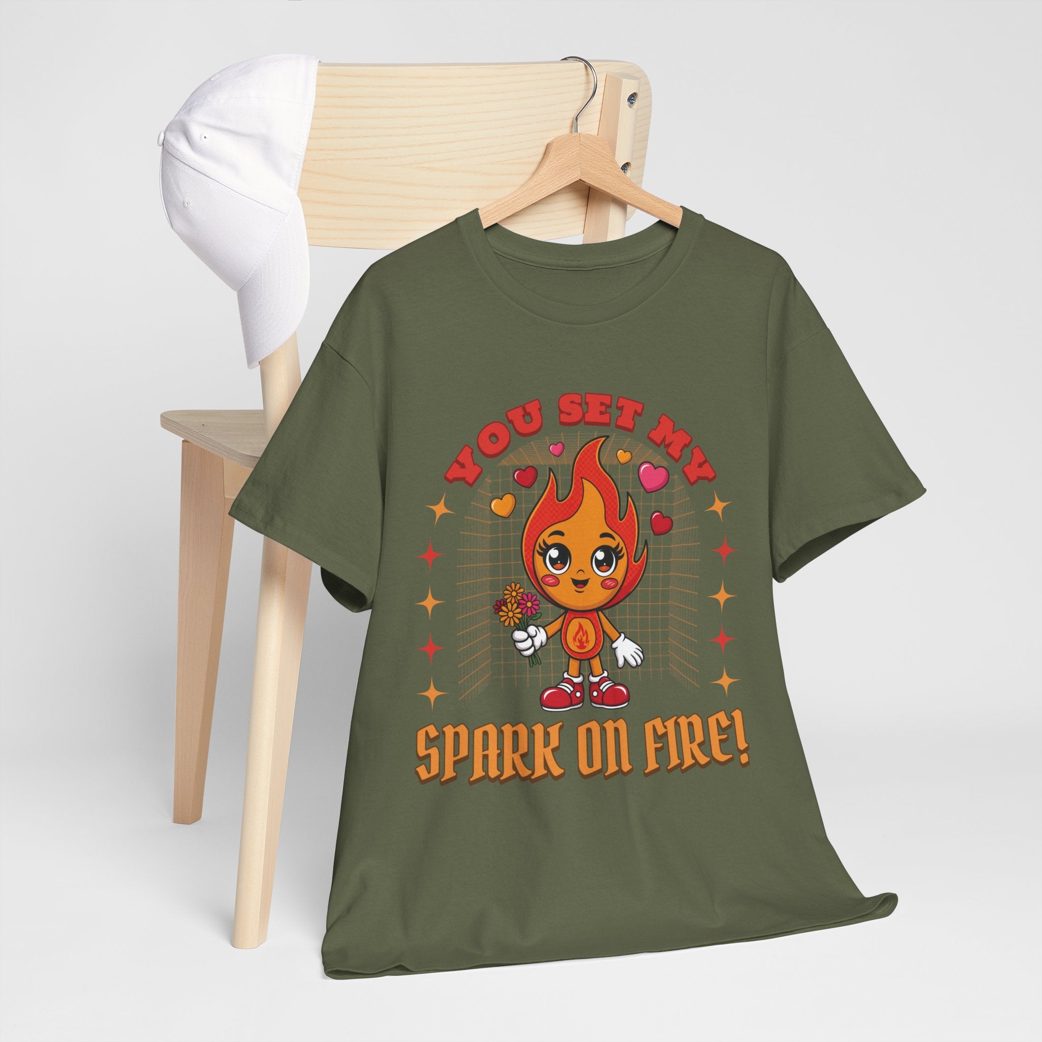 Fire Spark Unisex Tee