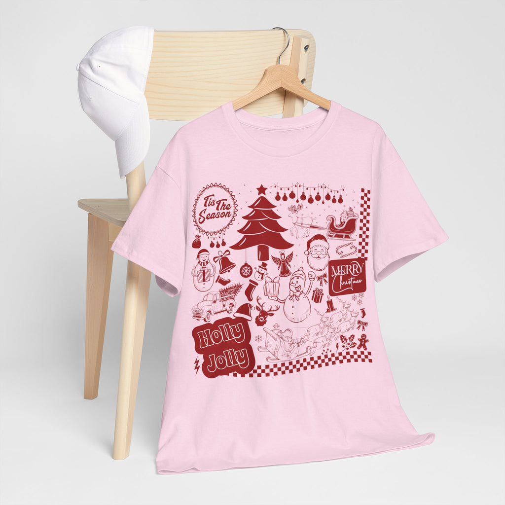 Christmas Festive Unisex Cotton T-shirt