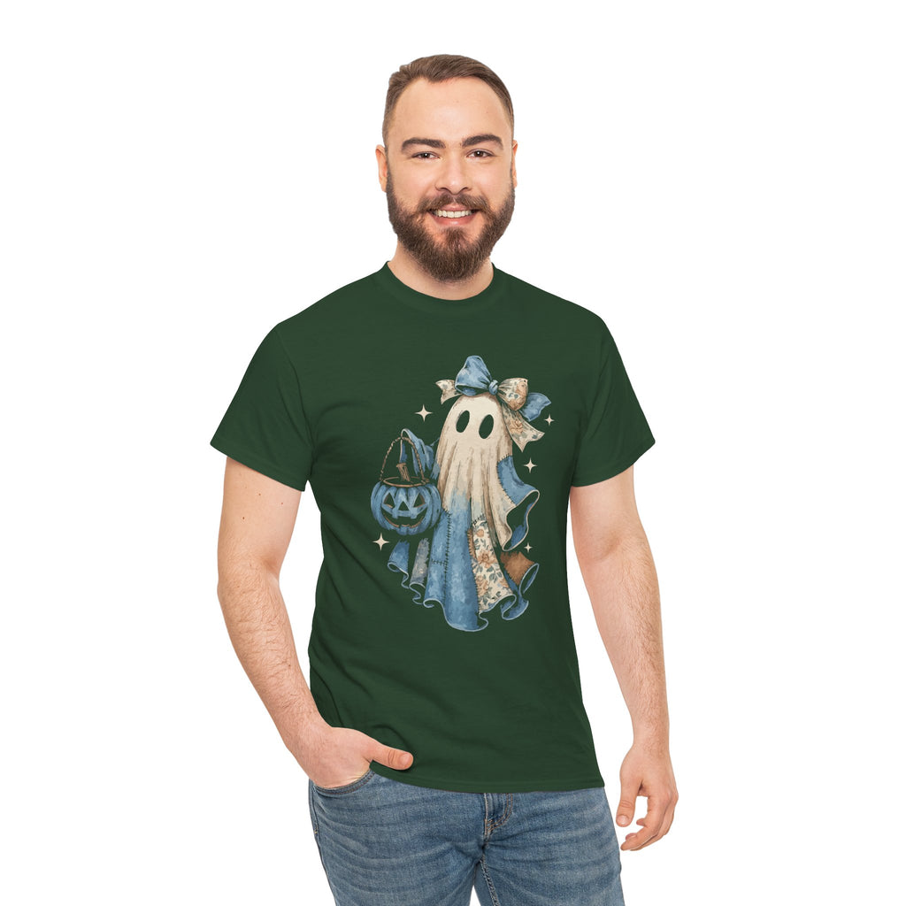 Ghost Halloween Unisex Cotton Tee